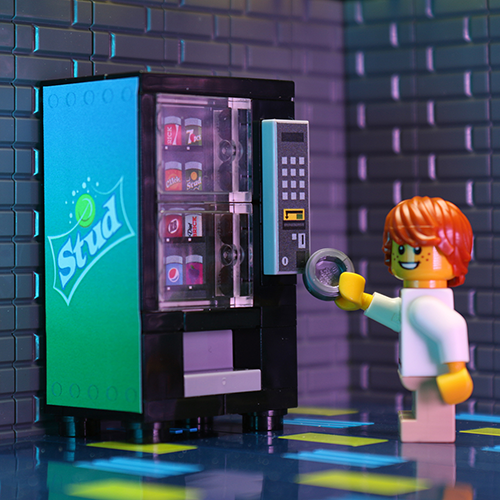 Custom LEGO Vending Machines
