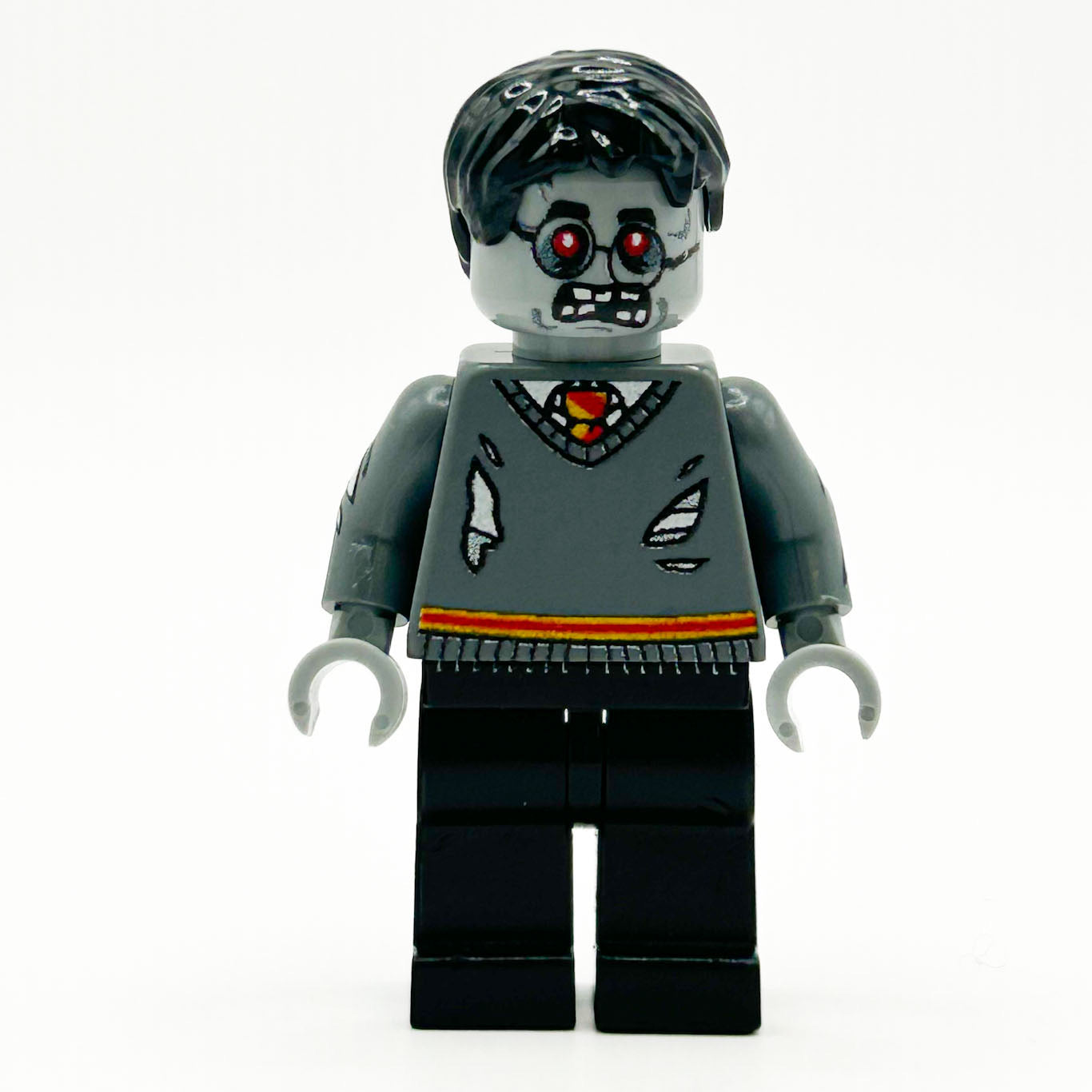 Zombie Harry - B3 Customs Minifig made using LEGO parts