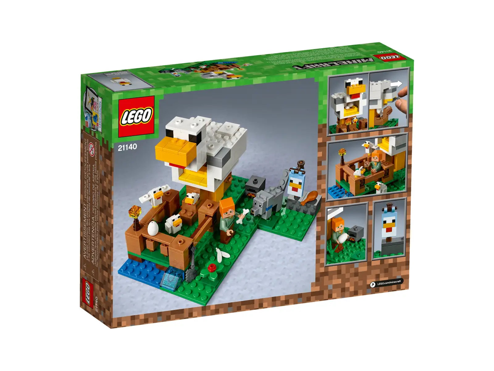 LEGO Minecraft The Chicken Coop Set (21140)