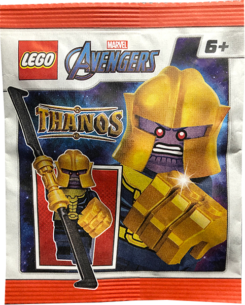 Thanos Minifigure - LEGO Marvel Foil Pack Set (242215)