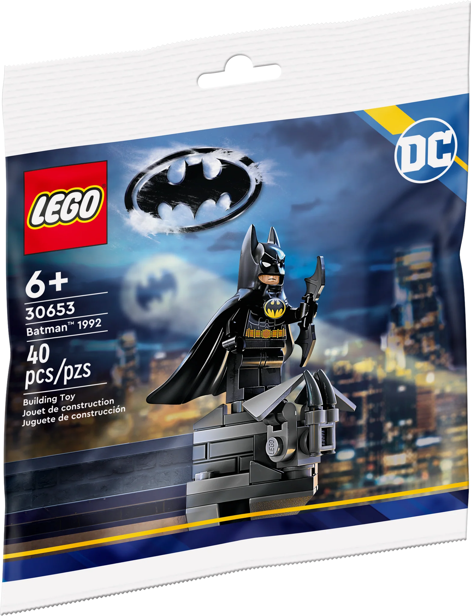 Batman 1992 Minifigure - LEGO DC Comics / Batman Polybag Set (30653)