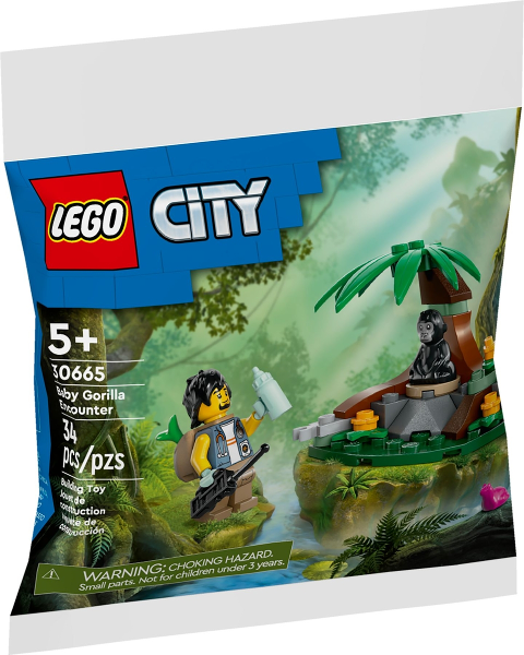 LEGO City Baby Gorilla Encounter Polybag Set (30665)