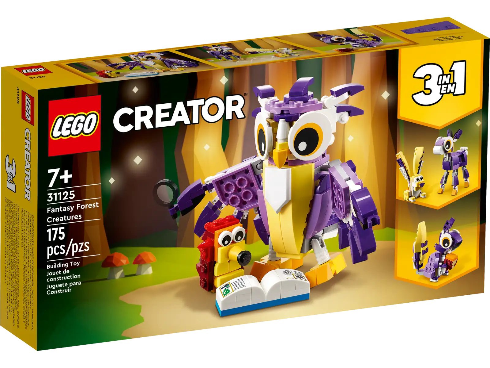 LEGO Creator Fantasy Forest Creatures Set (31125)