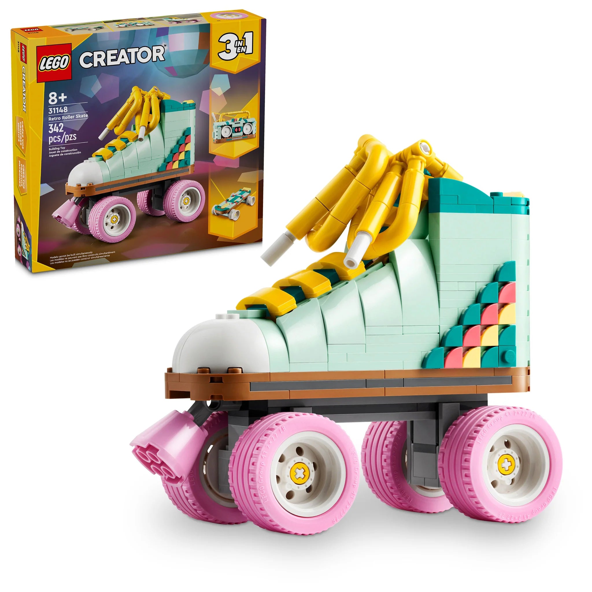 LEGO Creator Retro Roller Skate 3in1 Set (31148)