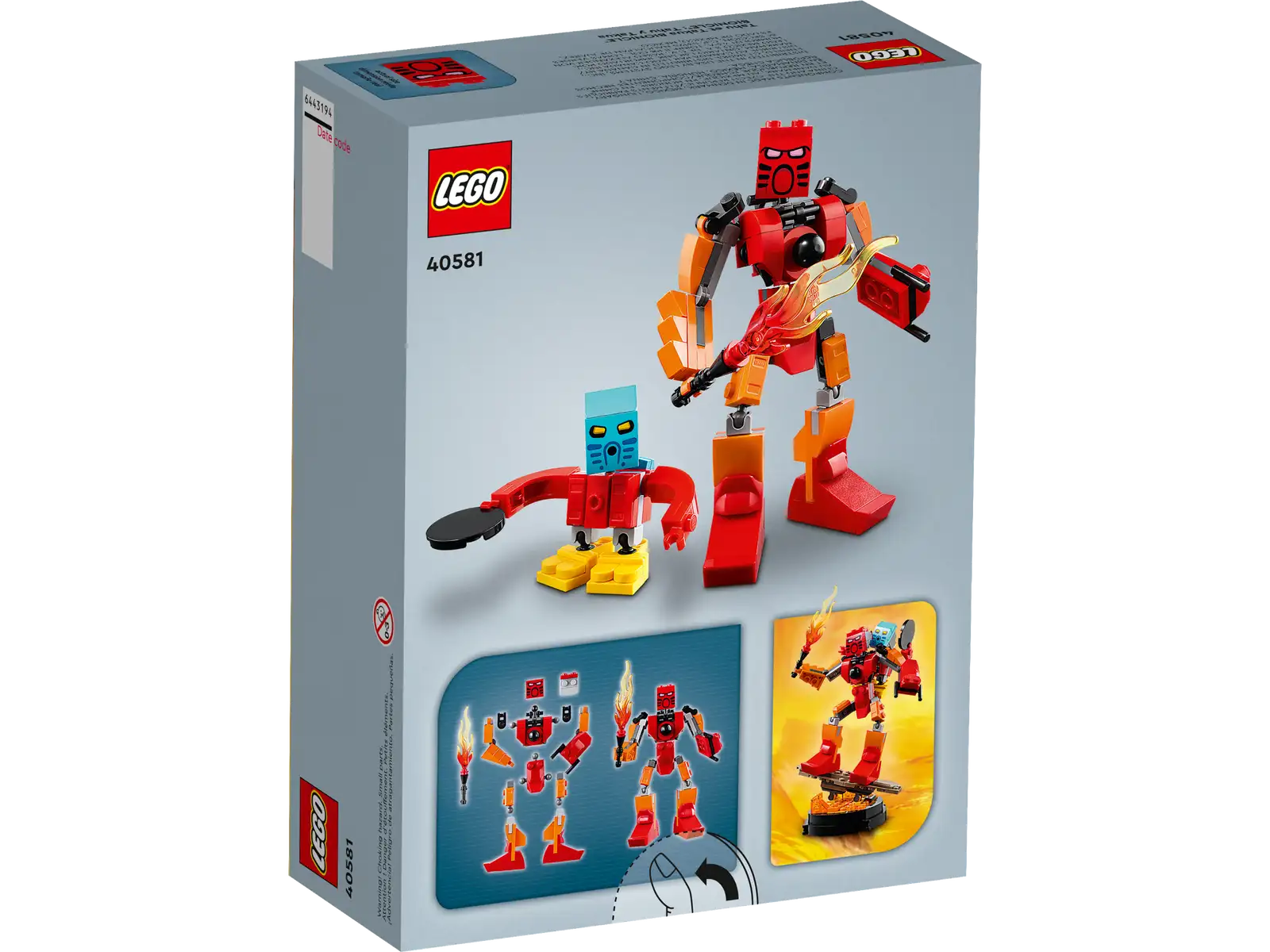LEGO BIONICLE® Tahu and Takua GWP Set (40581)
