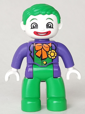 Joker LEGO Duplo DC Comics Minifigure 2014 The Brick Show Shop