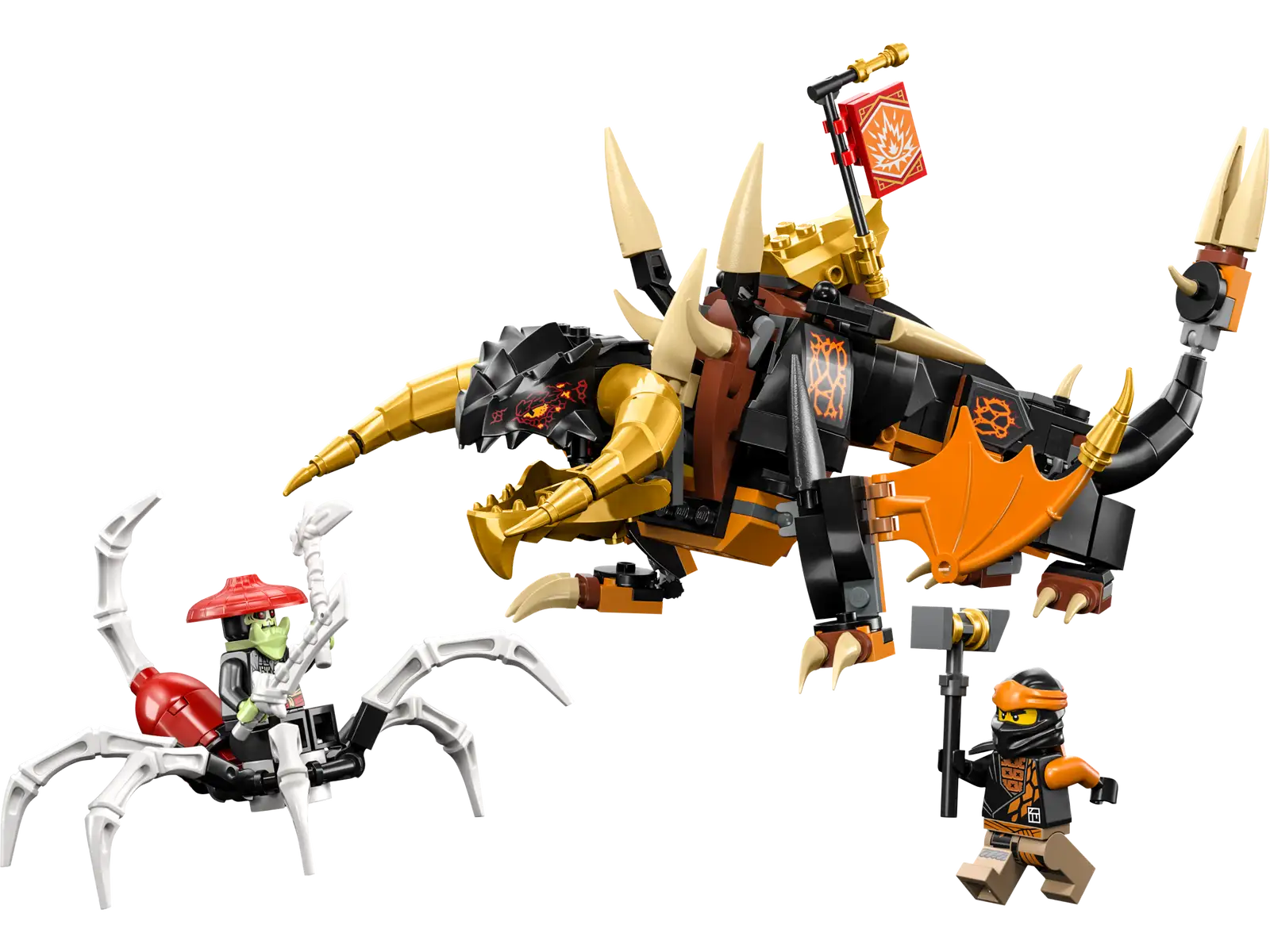 LEGO Ninjago Cole’s Earth Dragon EVO Set (71782)