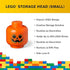 LEGO Storage Head Small Pumpkin 40311729