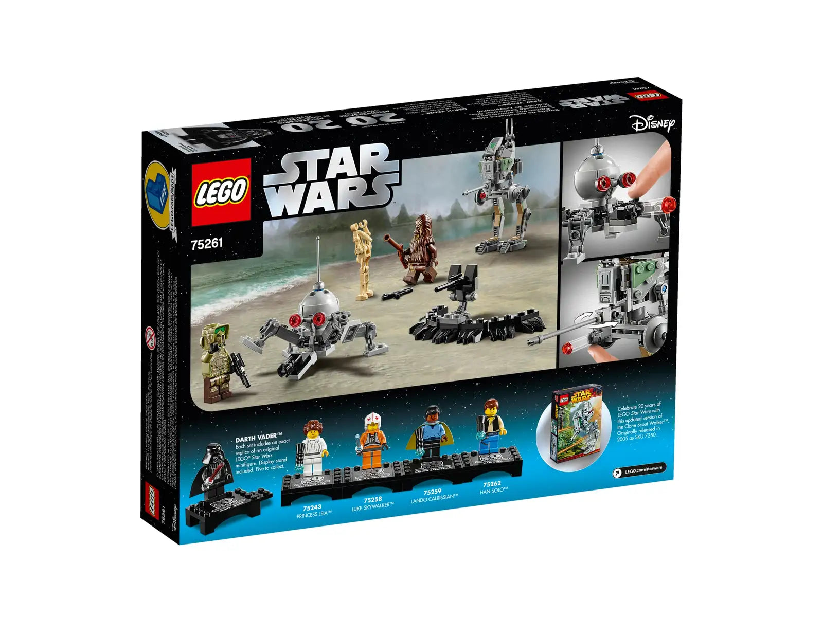 LEGO Star Wars Clone Scout Walker™ – 20th Anniversary Edition Set (75261)