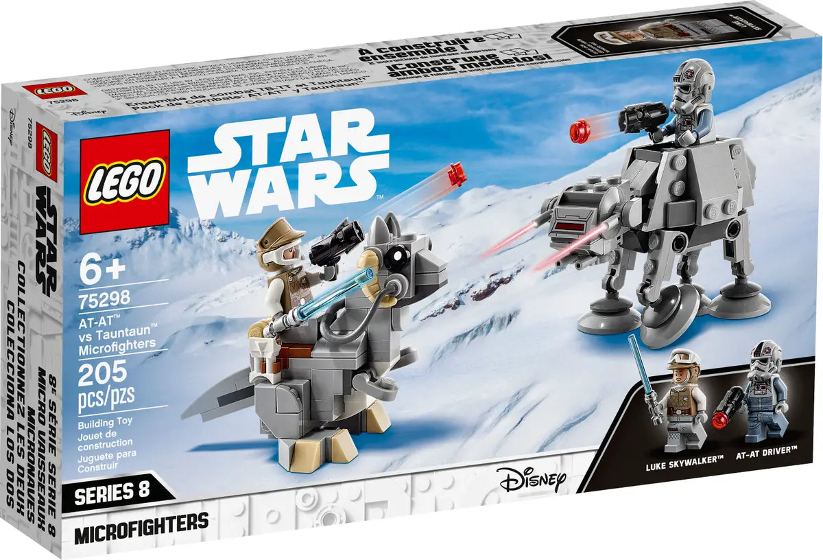 LEGO Star Wars AT-AT vs Tauntaun Microfighters Set (75298)
