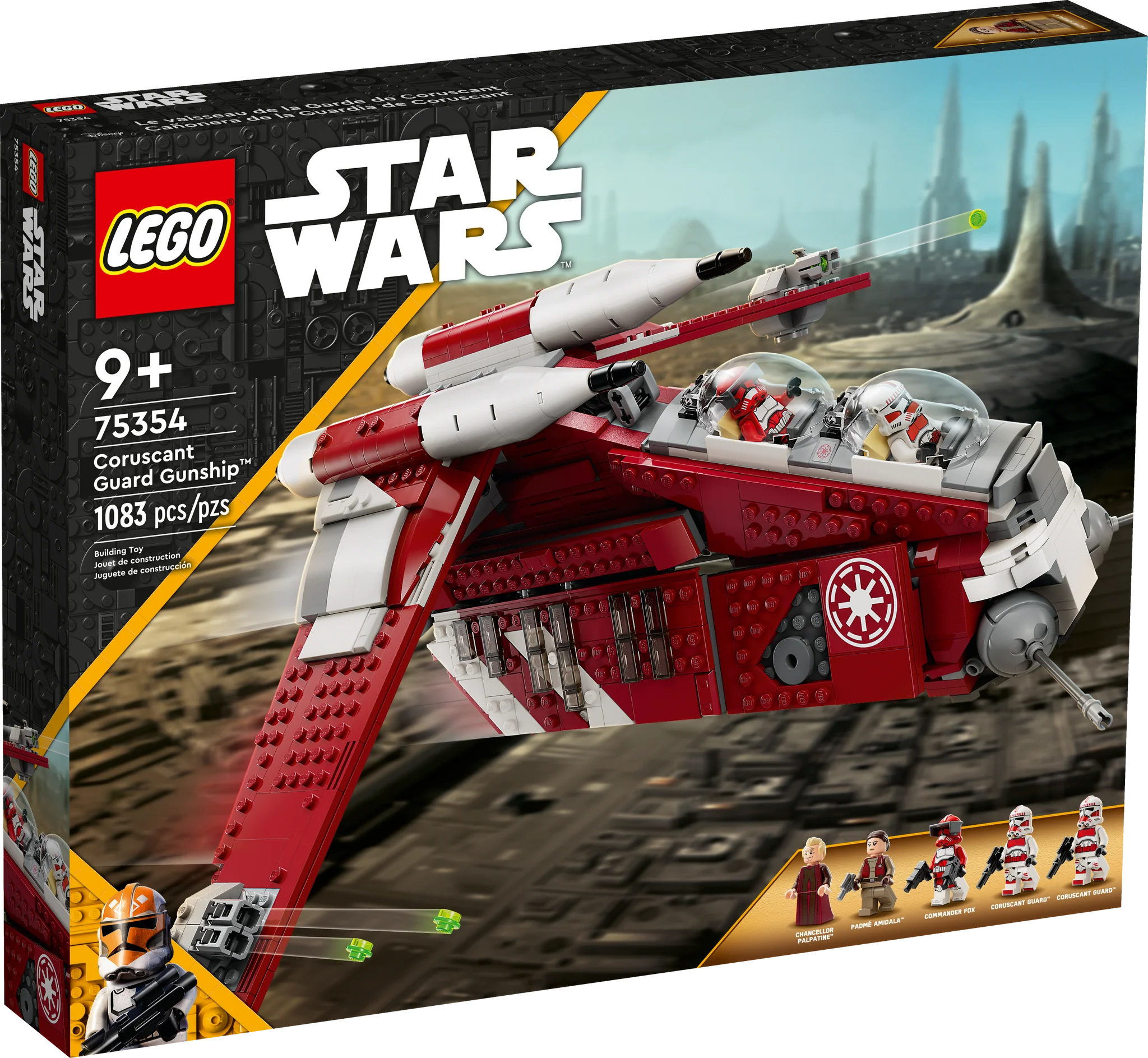LEGO Star Wars Coruscant Guard Gunship Building Set (75354)