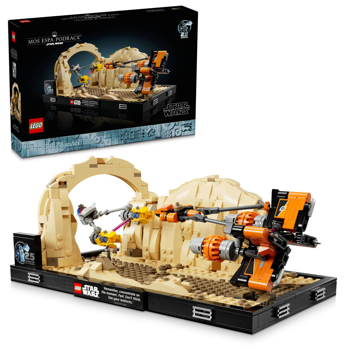 LEGO Star Wars Mos Espa Pod Race Set (75380) Diorama Collection