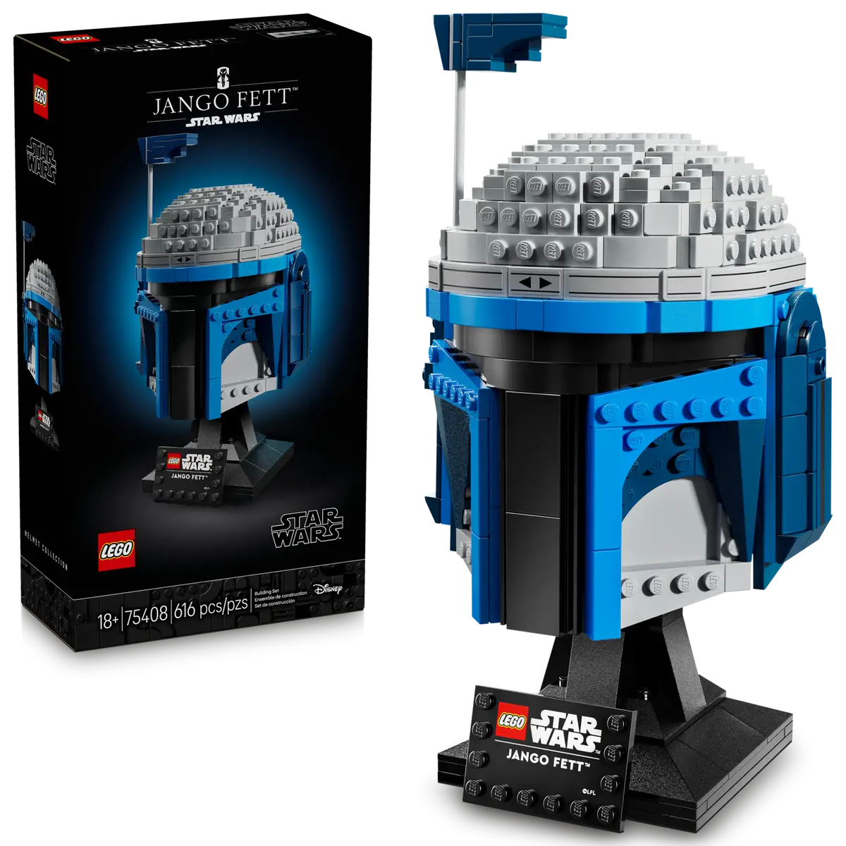 Jango Fett Helmet - LEGO Star Wars Set (75408)