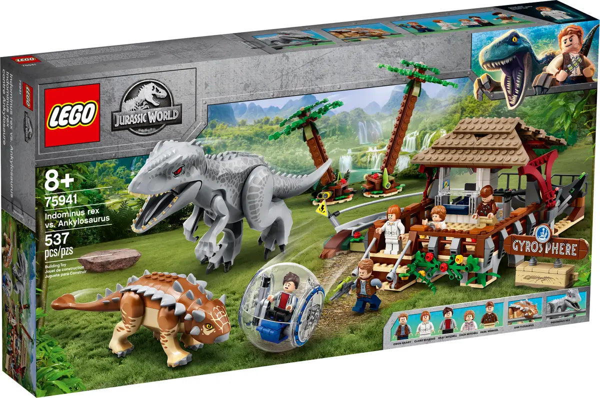 Indominus Rex vs. Ankylosaurus - LEGO Jurassic World Set (75941)