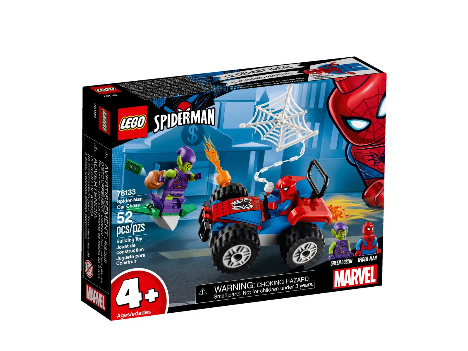LEGO Marvel Spider-Man Car Chase Set (76133)