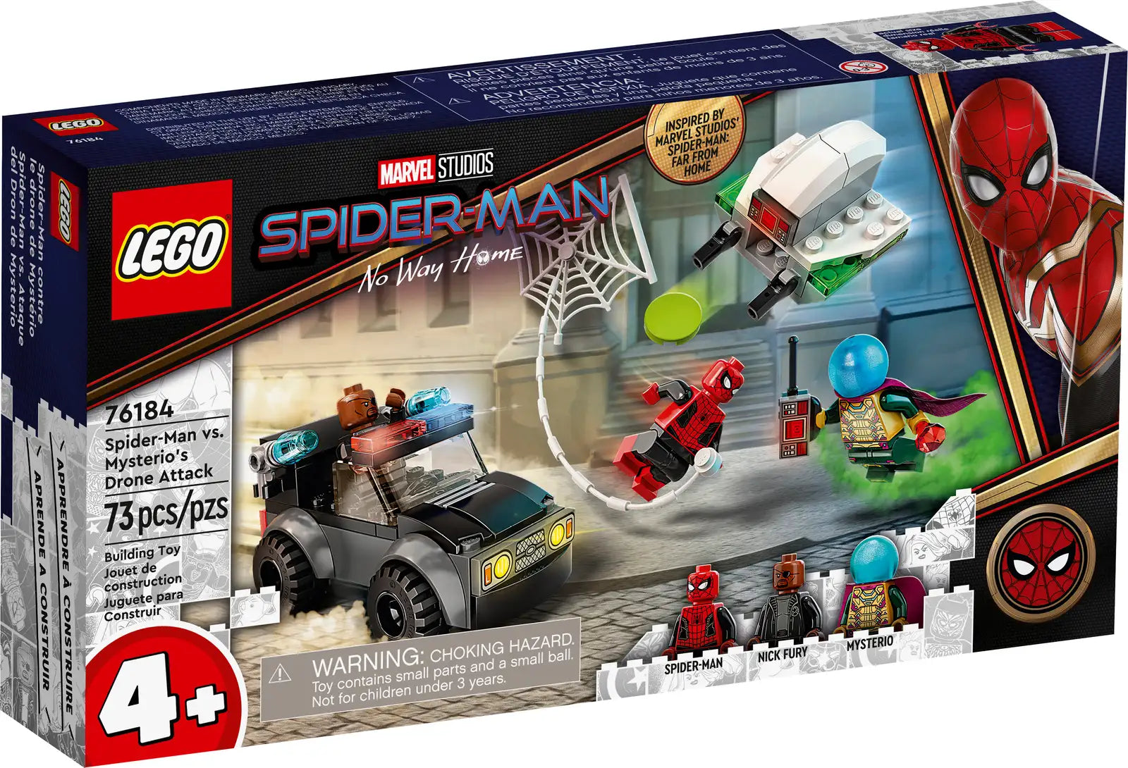 LEGO Marvel Spider-Man vs. Mysterio’s Drone Attack Set (76184)