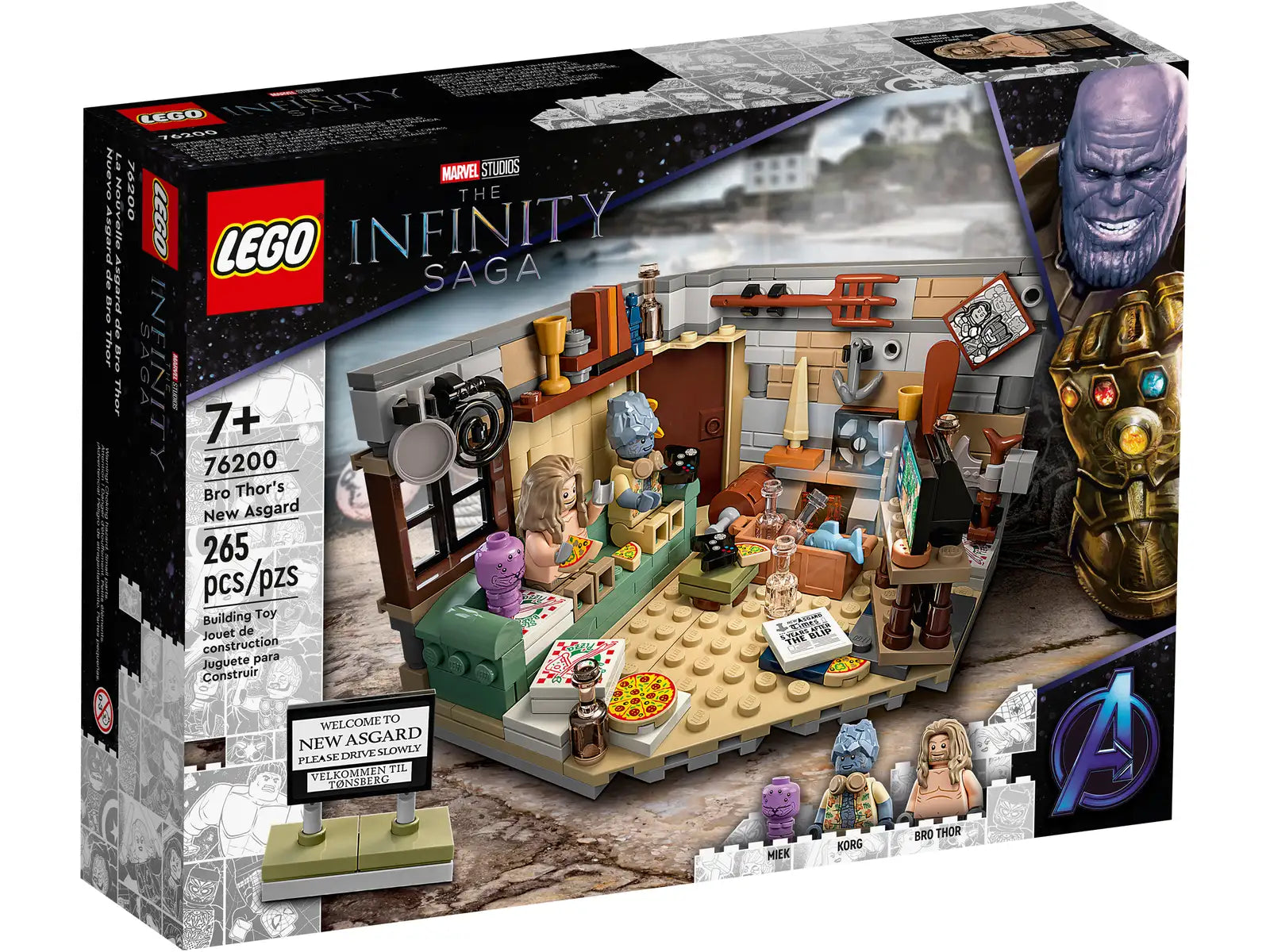 LEGO Marvel Bro Thor’s New Asgard Set (76200)