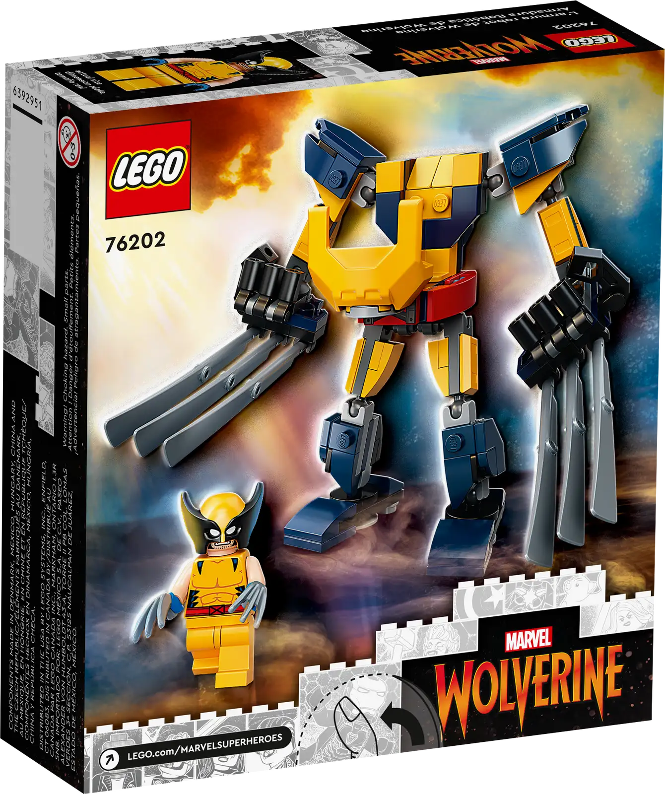 LEGO Marvel Wolverine Mech Armor Set (76202)