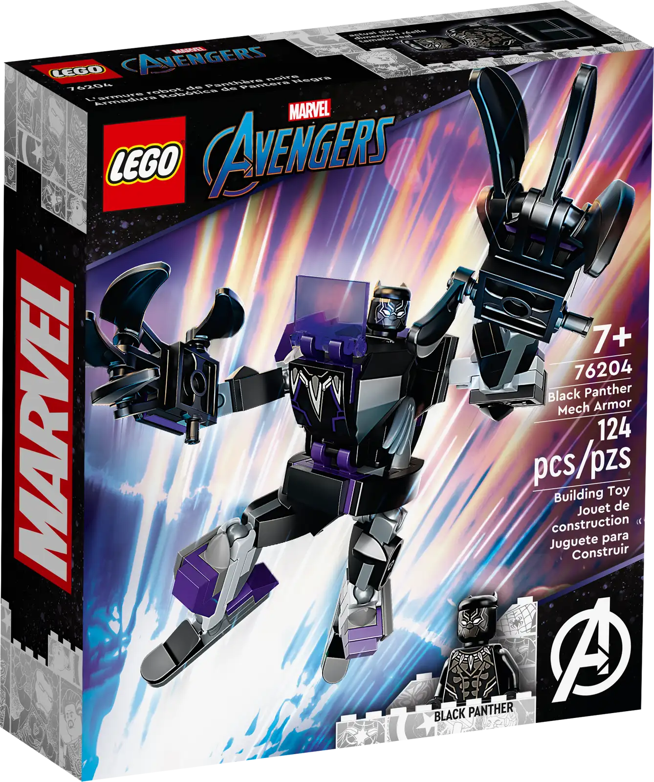 LEGO Marvel Black Panther Mech Armor Set (76204)
