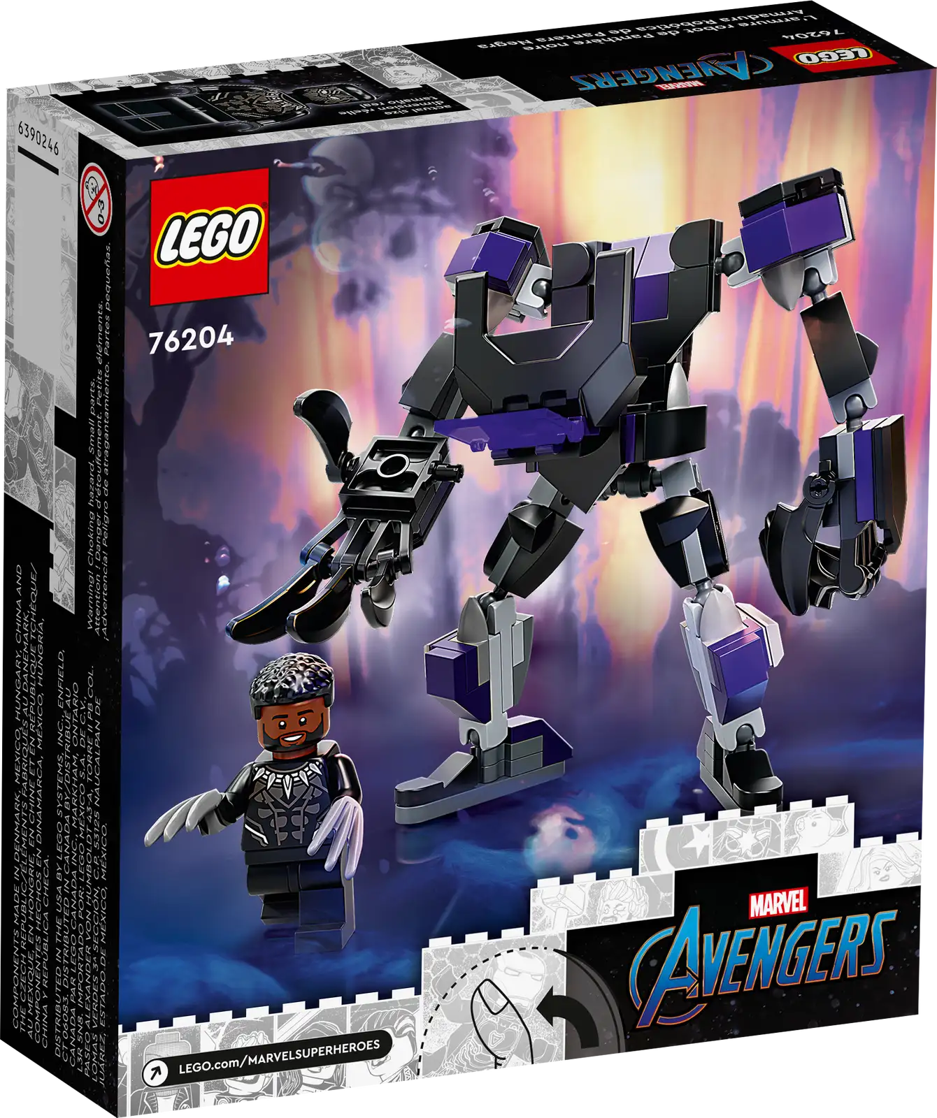 LEGO Marvel Black Panther Mech Armor Set (76204)