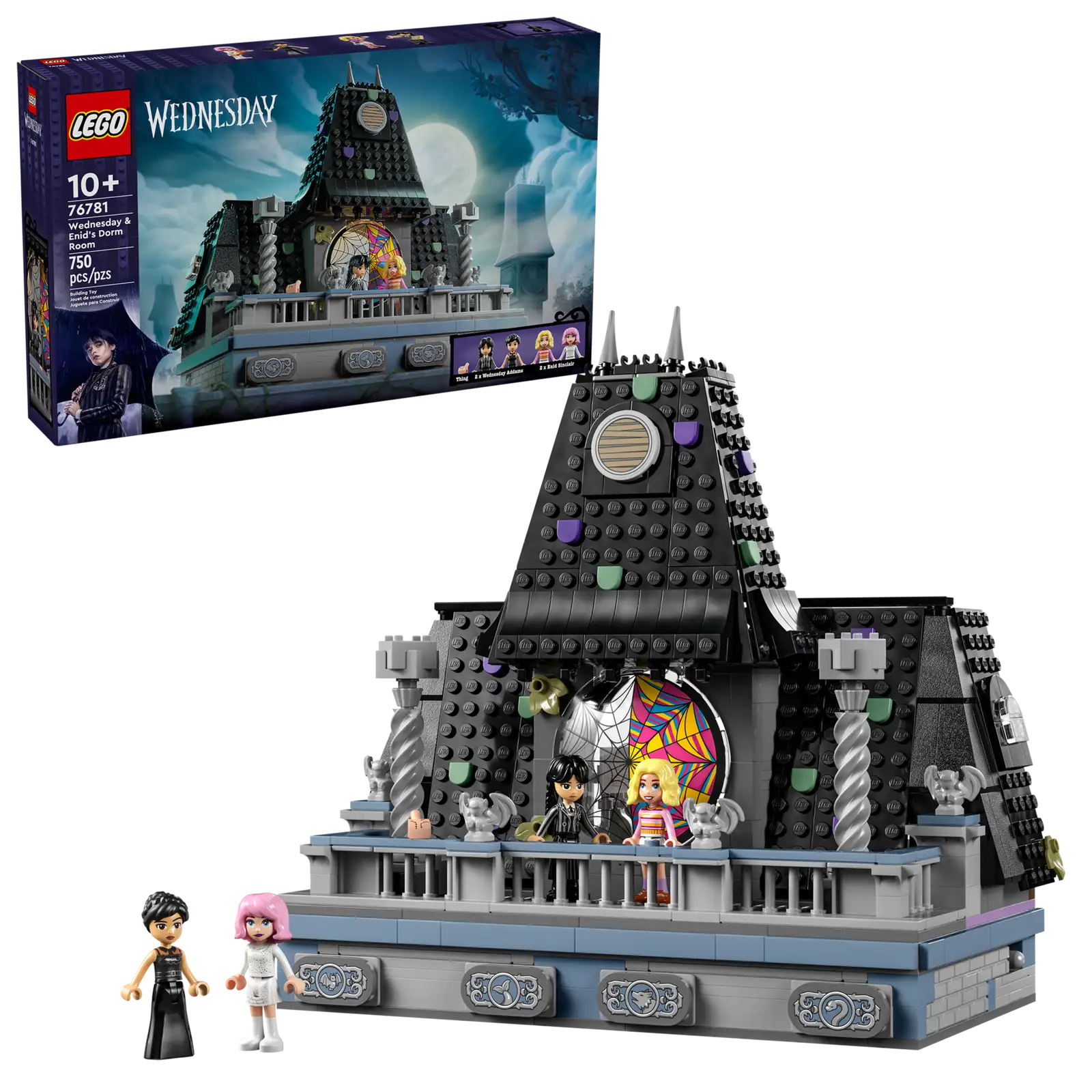 LEGO Wednesday: Wednesday & Enid's Dorm Room Set (76781)