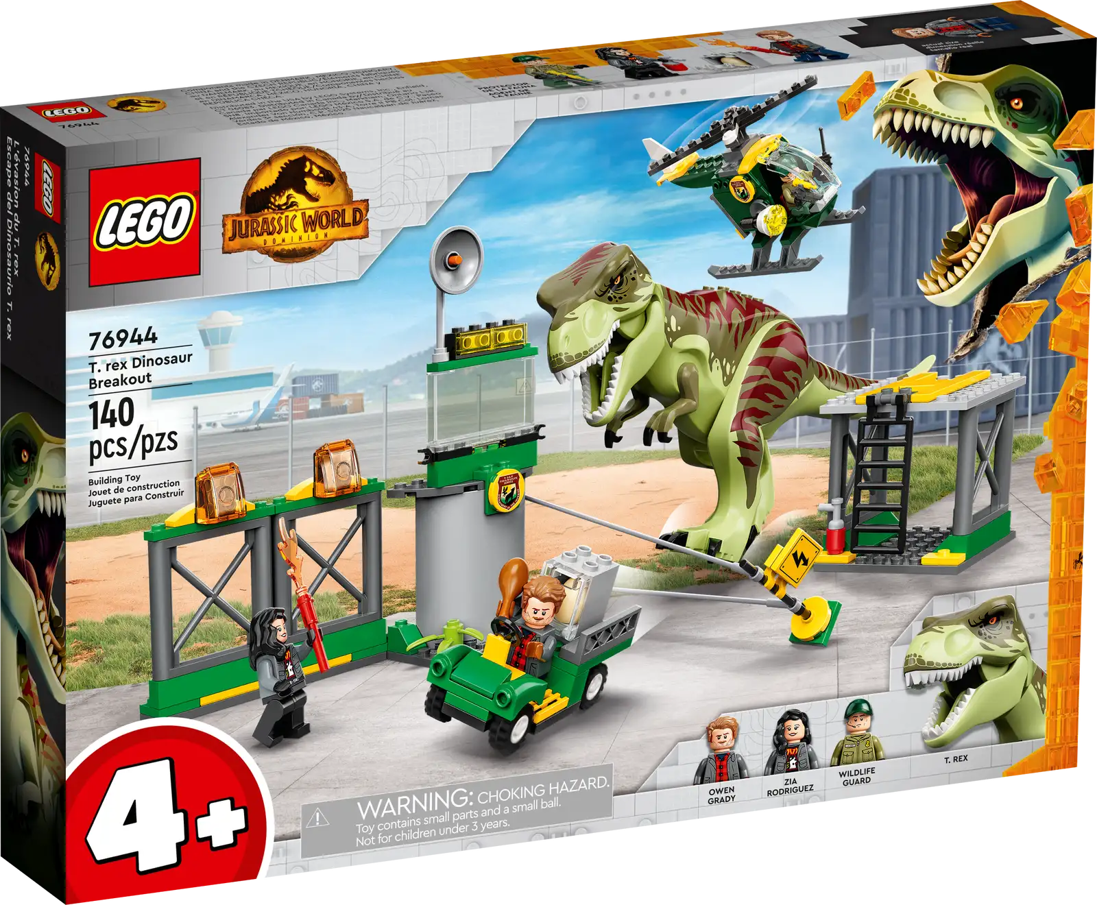 T.rex Dinosaur Breakout - LEGO Jurassic World Set (76944)