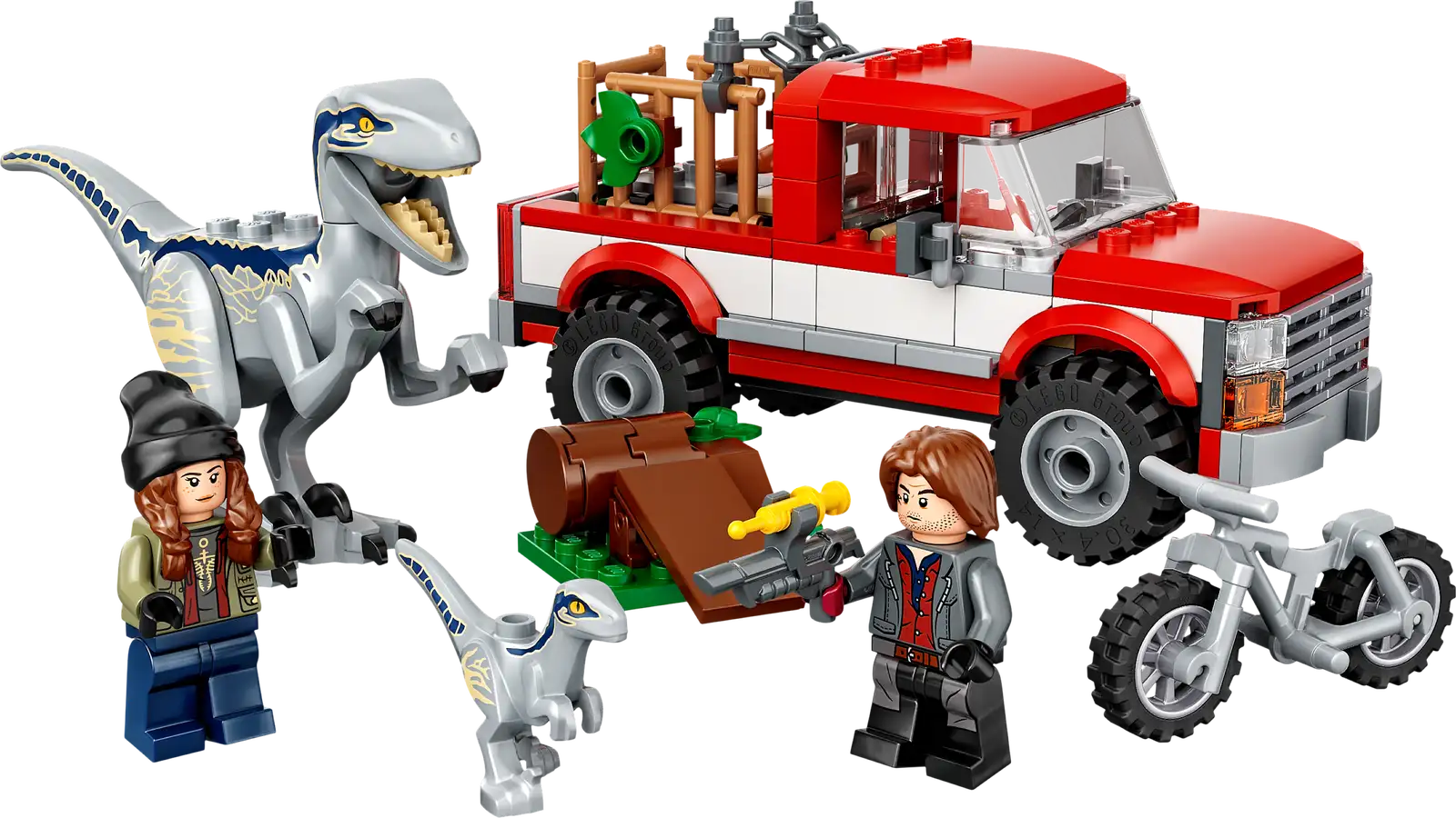 Blue & Beta Velociraptor Capture - LEGO Jurassic World Set (76946)