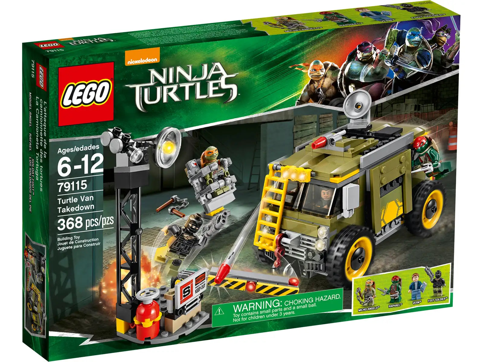 LEGO Ninja Turtles Turtle Van Takedown (79115)