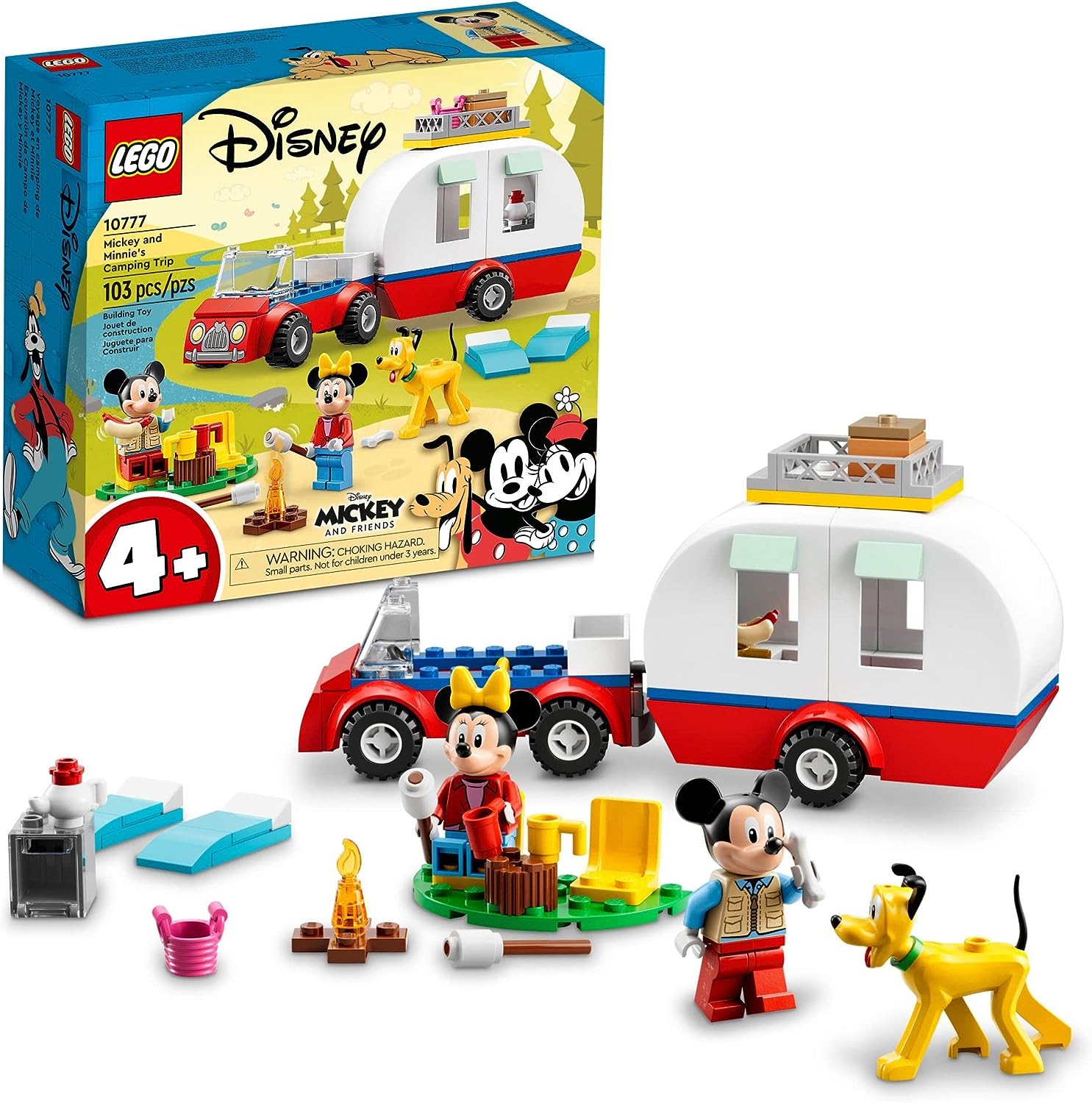 LEGO Disney Mickey and Minnie's Camping Trip Set (10777)