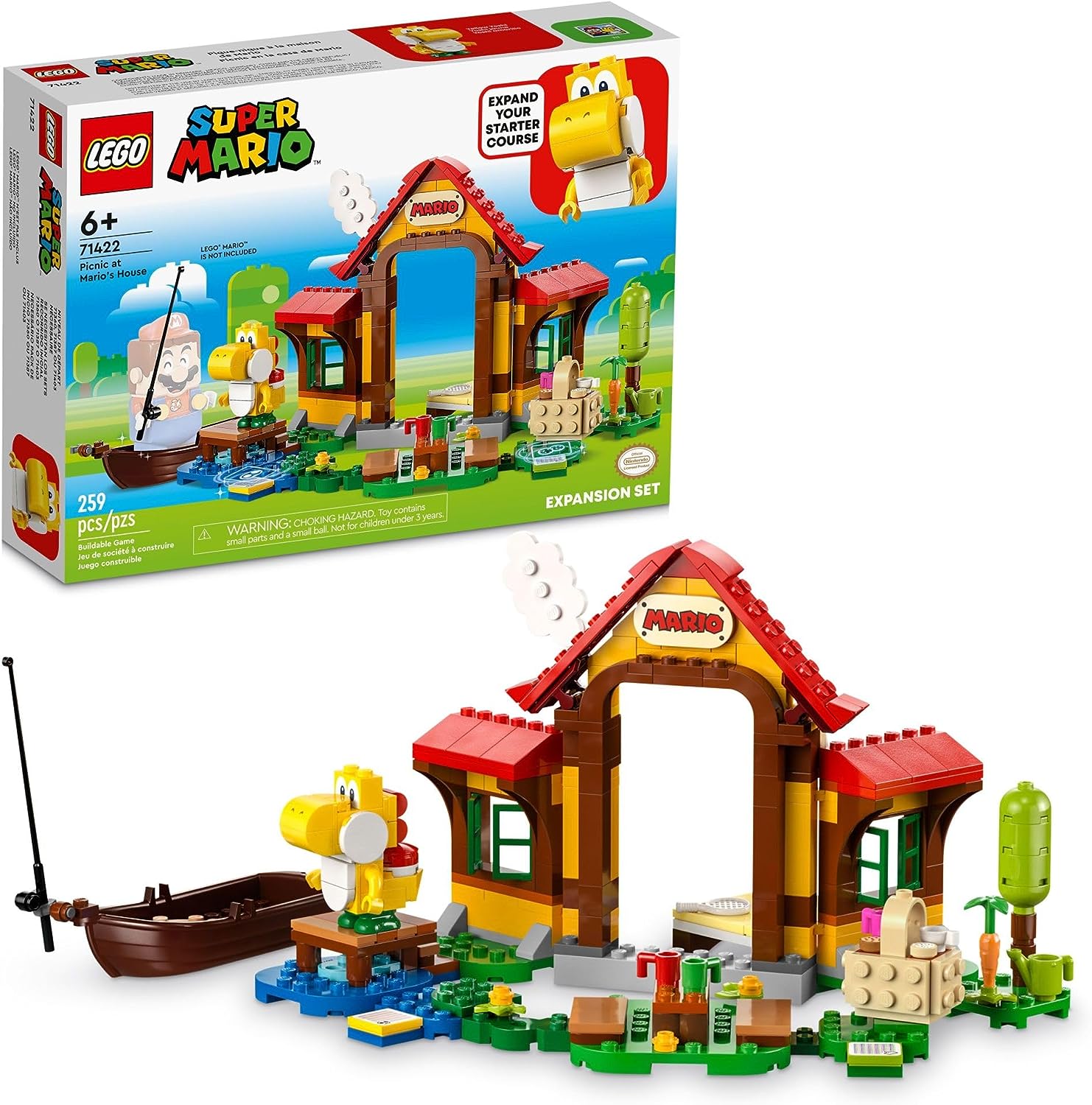 LEGO Super Mario - Picnic at Mario's House Expansion Set (71422)