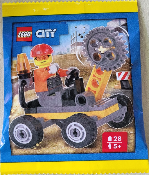 LEGO City Builder with Buzzsaw Vehicle Paper Pack (951702)