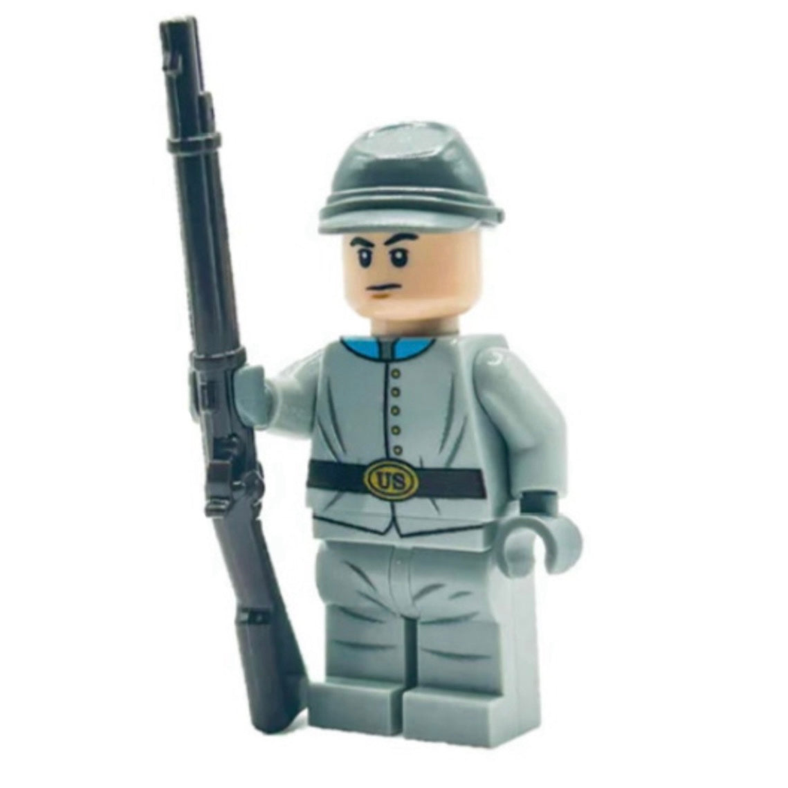 Custom Confederate Soldier Minifig made using LEGO parts - Bricks At War