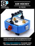 Custom Air Hockey Table 52-Piece Building Set made from LEGO parts - B3 Customs