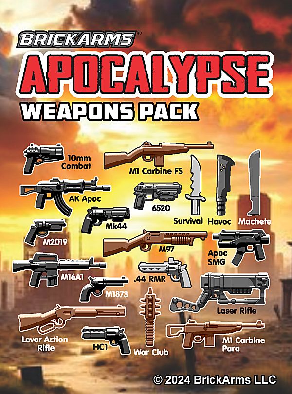 BrickArms Apocalypse Weapons Pack