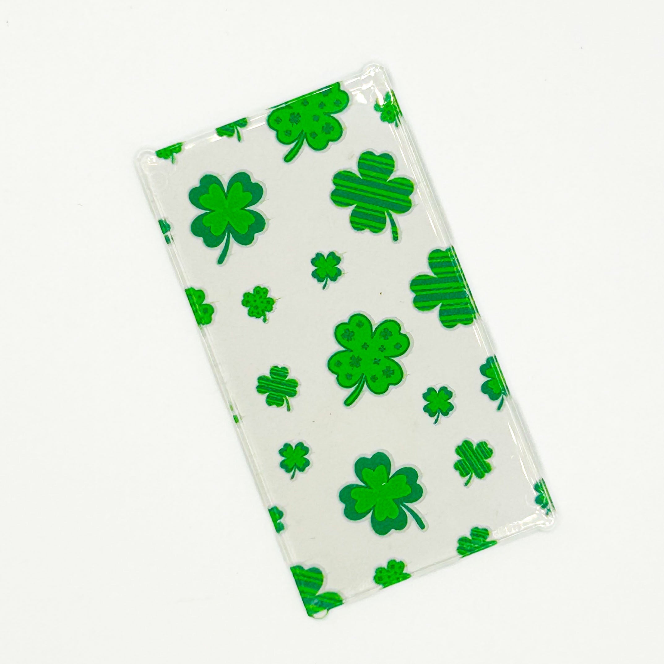 Heart St. Patrick's Day 4x6 Glass Window  - B3 Customs