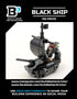 Custom Black Ship (Pearl) with Jack Sparrow Minfigure