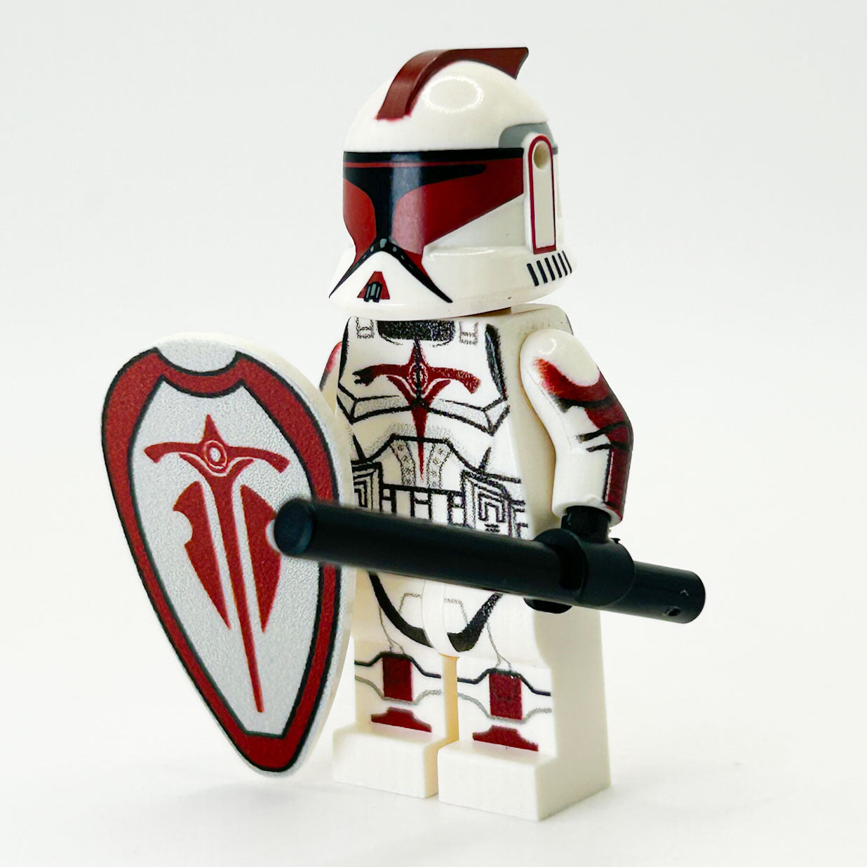 Riot Clone Trooper (Phase 1) Minifig made using LEGO parts  - B3 Customs