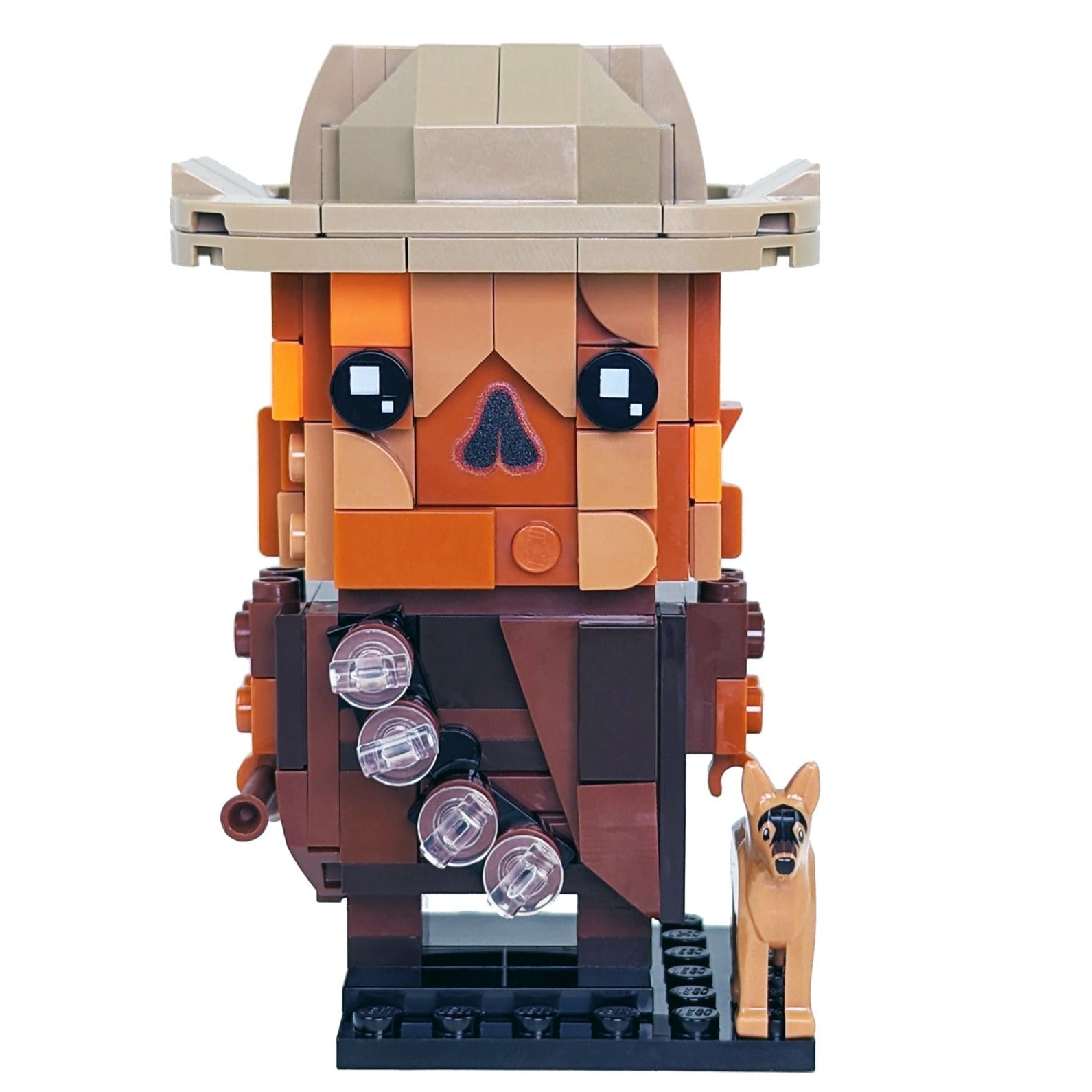 Custom LEGO Fallout Ghoul Brickheadz
