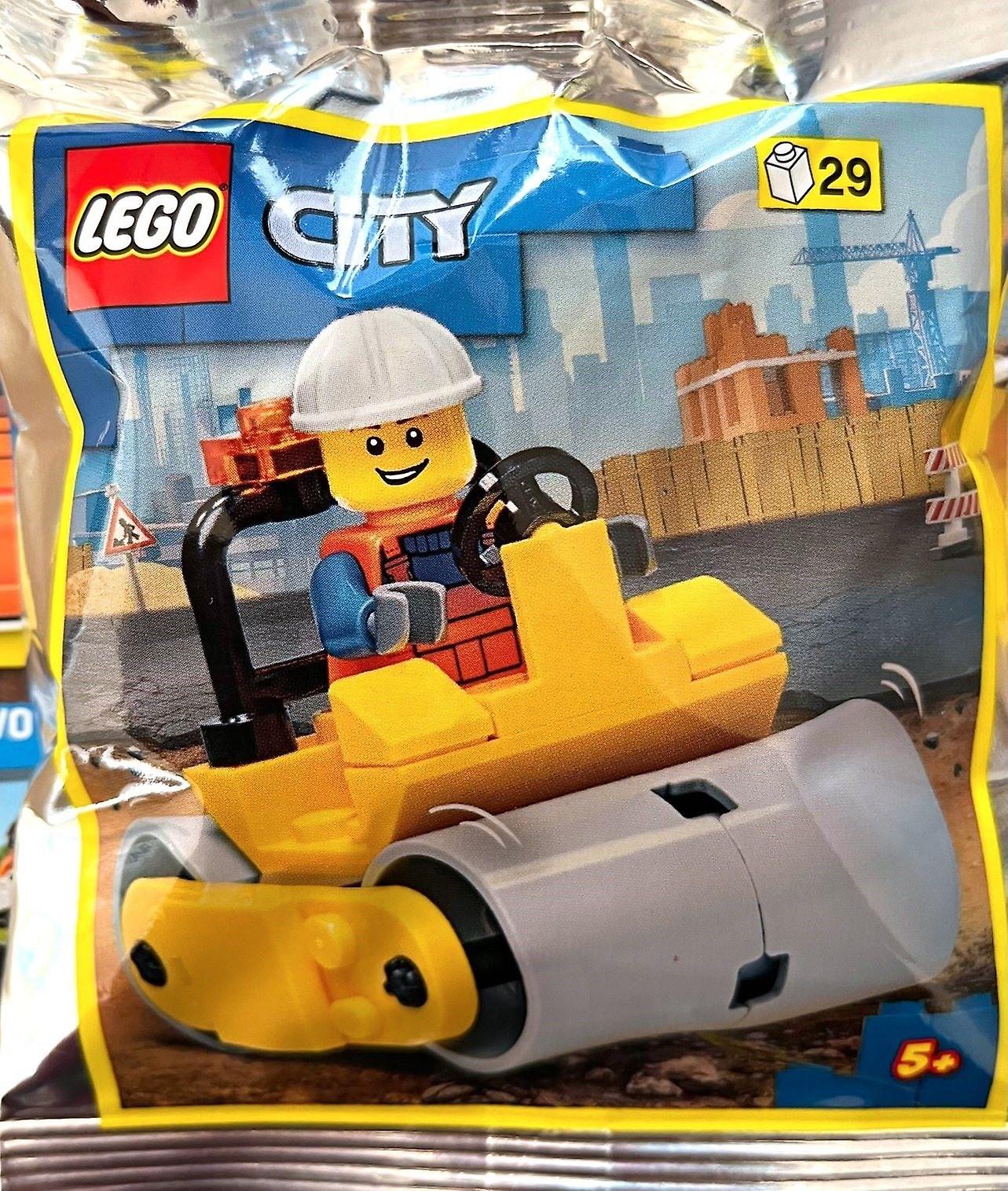 Worker and Road Roller - LEGO City Foil Pack (952210)