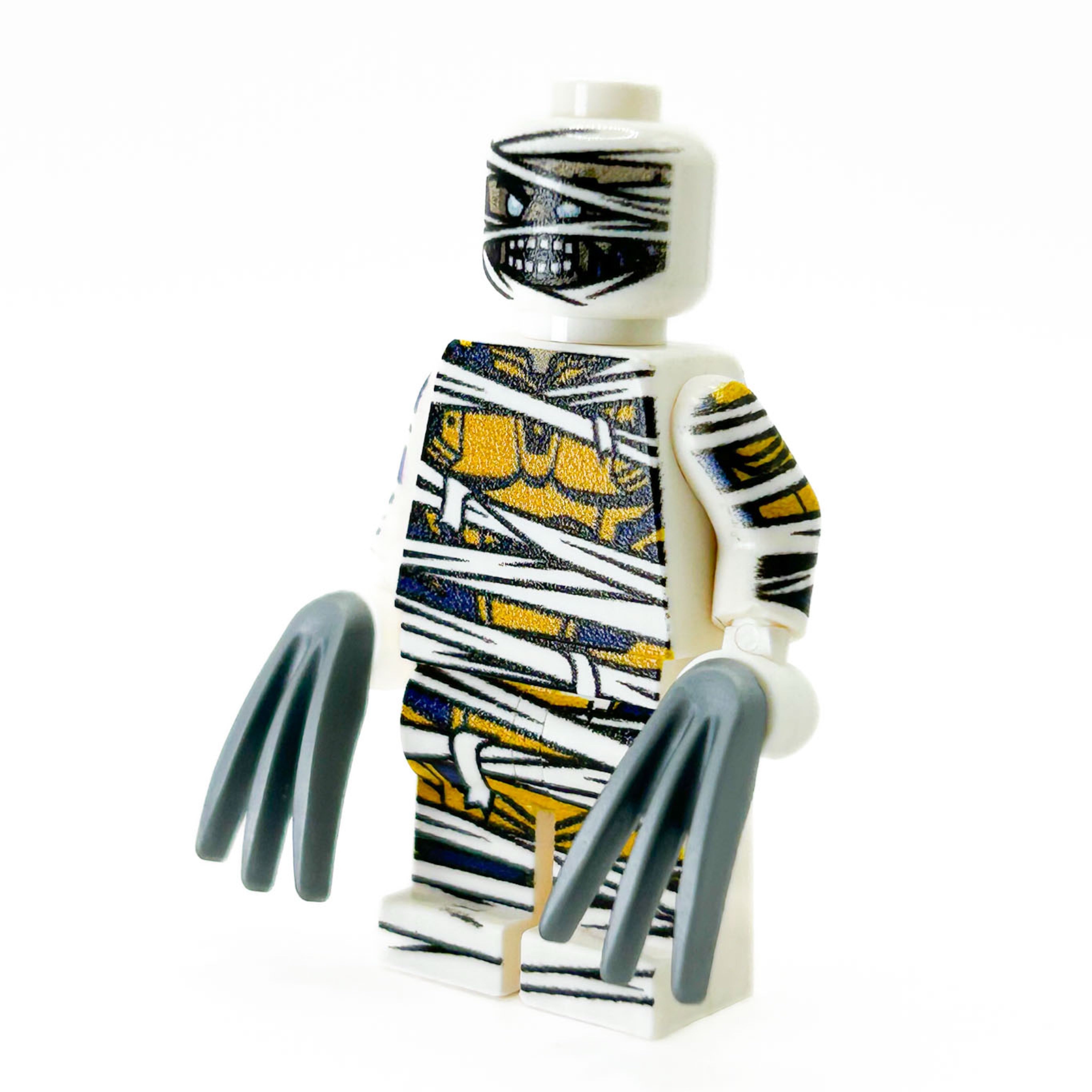 CLAWS as Mummy Minifig made using LEGO parts
