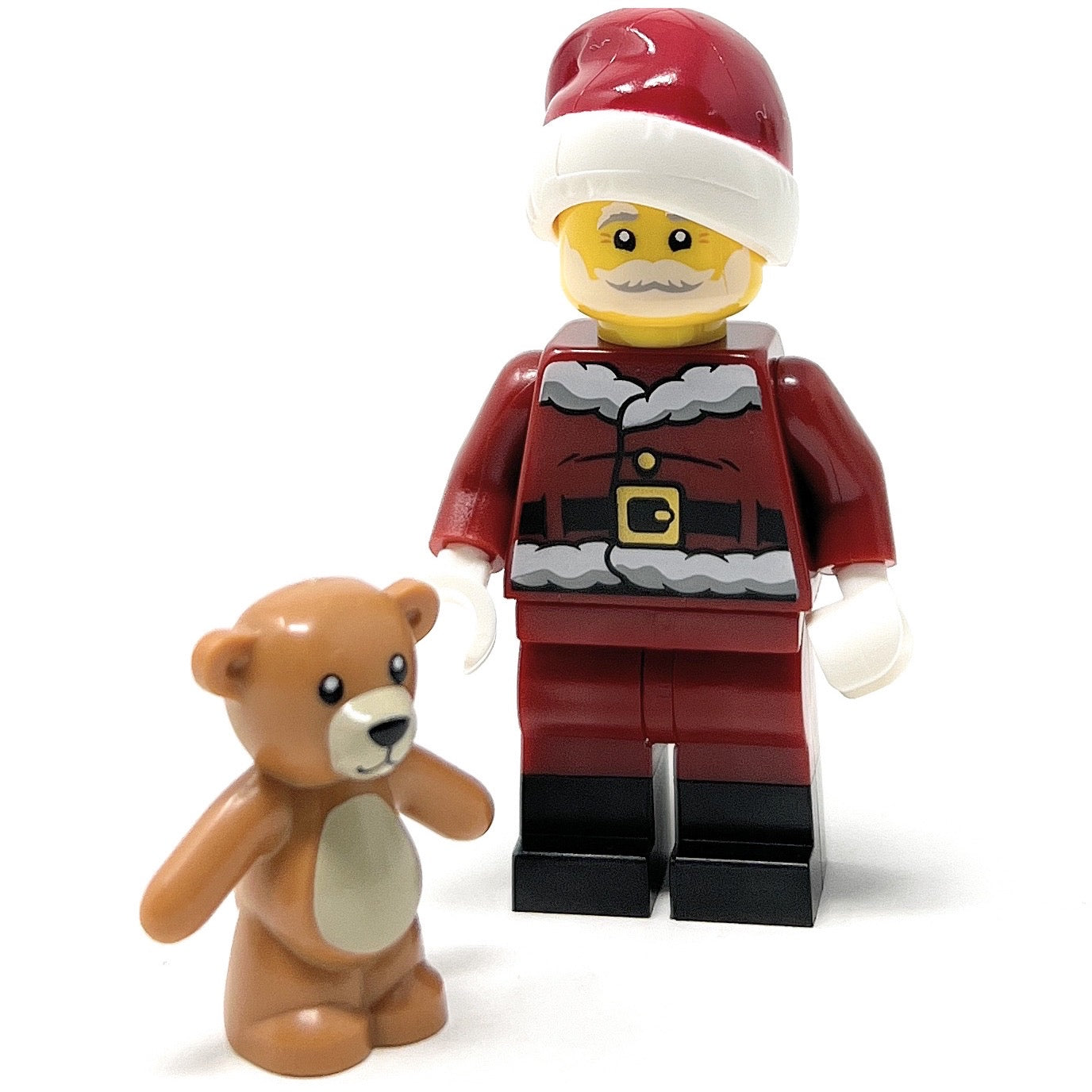 LEGO City / Winter Village Christmas Santa Clause /w Bear Minifigure (2023)