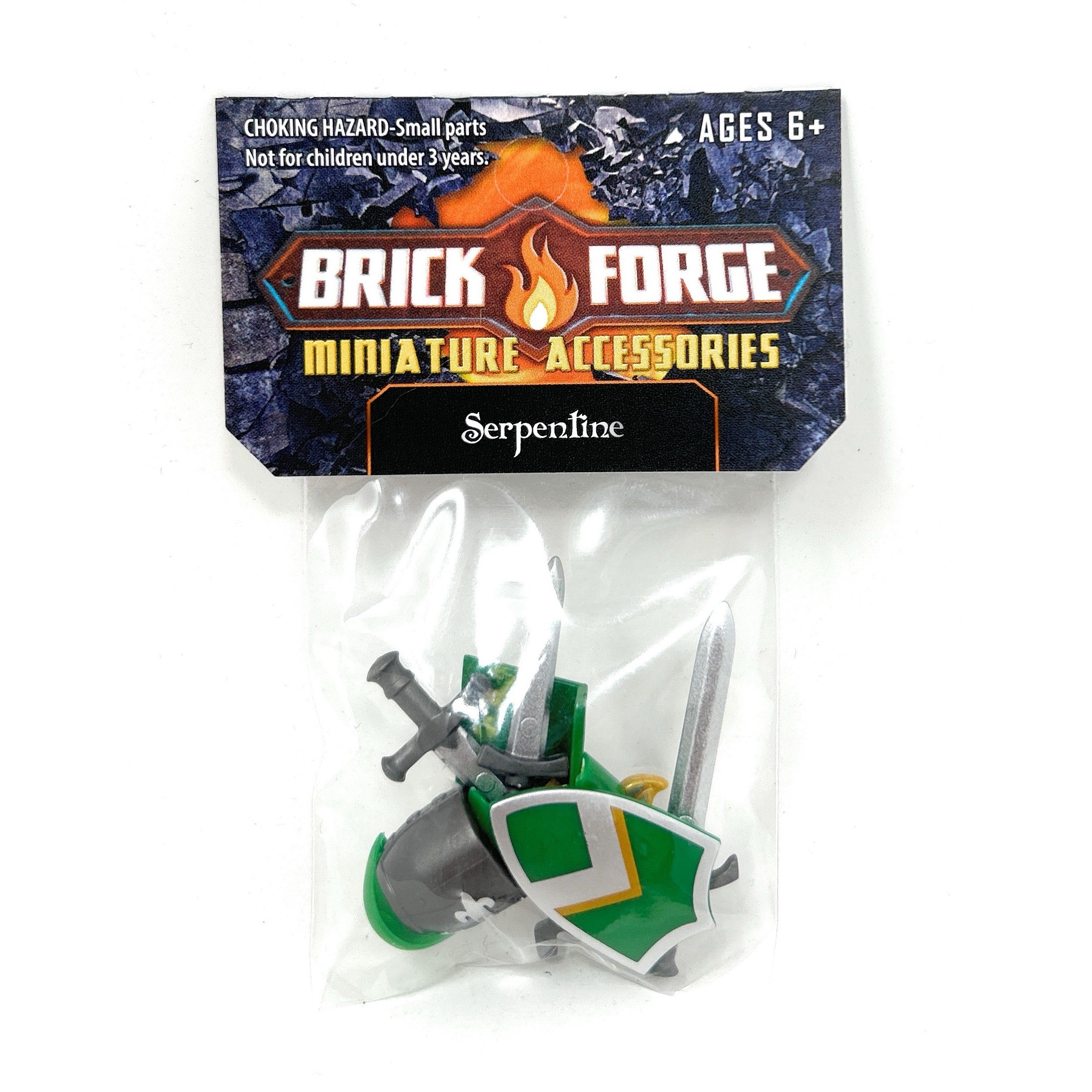 Serpentine Crusader - BrickForge Pack for LEGO Minifigures