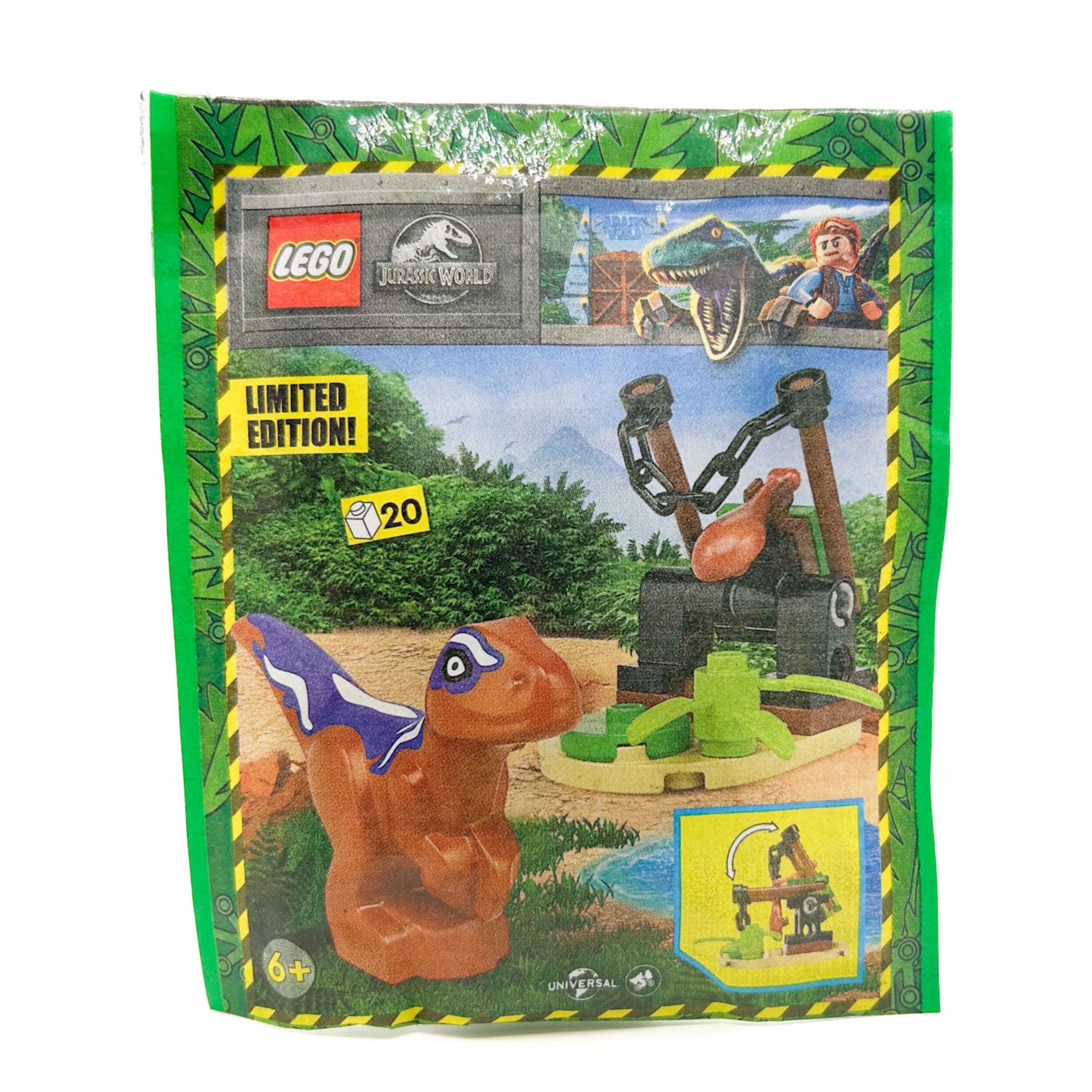 LEGO Jurassic World Raptor and Trap Paper Pack (122326)