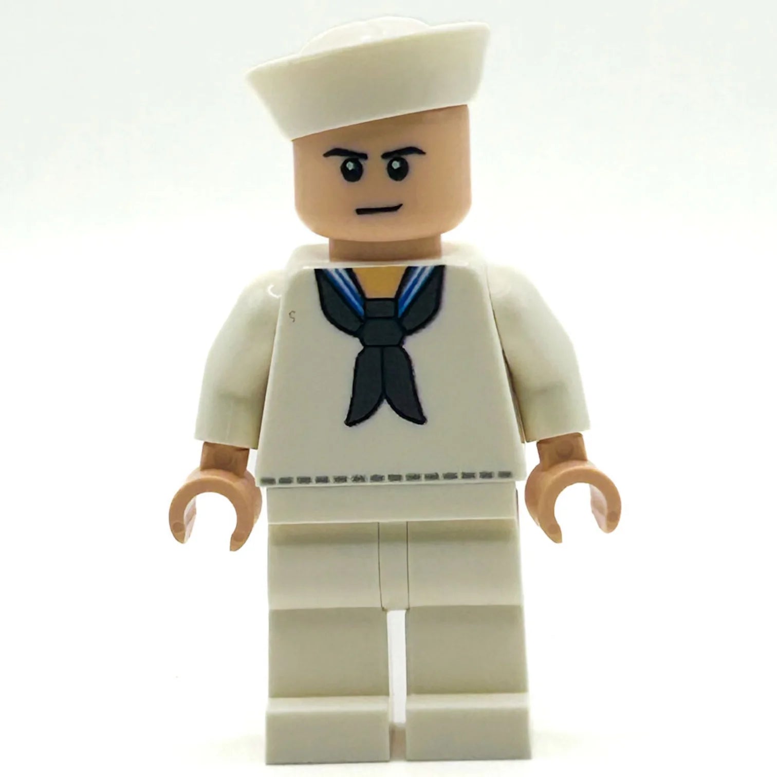 Custom WWII Kriegsmarine Sailor Minifig made using LEGO parts - Bricks At War