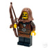 Longbow Archer - Custom Castle Wolfpack Minifigure made using LEGO parts - B3 Customs
