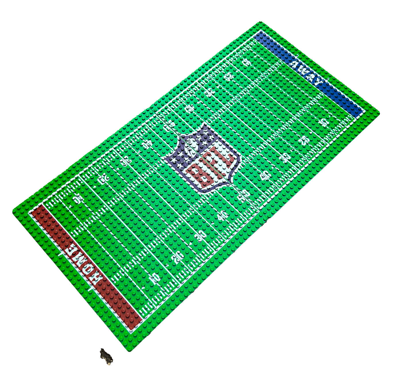 Custom Football Field made with LEGO parts - B3 Customs