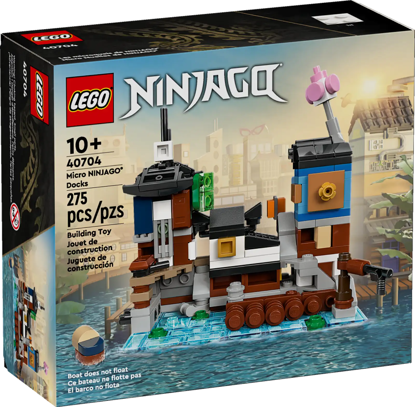 LEGO Ninjago Micro Ninjago Docks Set (40704)
