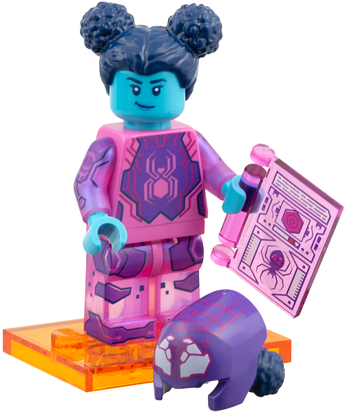 Margo Kess / Spider-Byte - LEGO Series Spider-Man Across the Spider-Verse Collectible Minifigure 71050 CMF (2025)