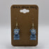 Bunny Earrings made from LEGO Parts (Sand Blue, LEGO Friends)