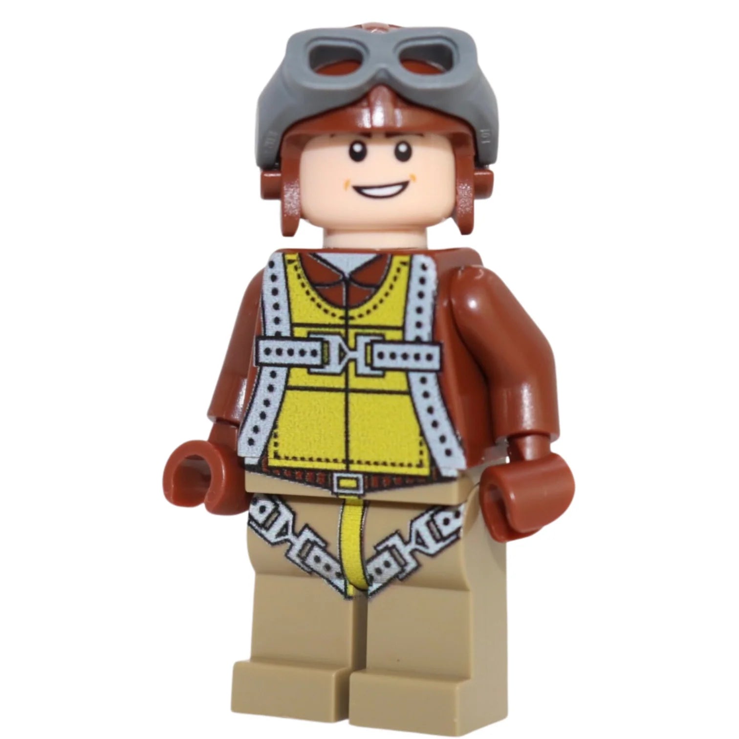 Custom WWII American Pilot Minifig made using LEGO parts - Bricks At War